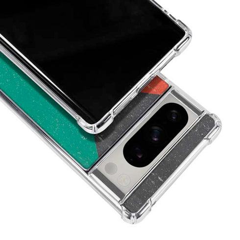Kuwait Flag Distressed Google Pixel 8 Pro Clear Case